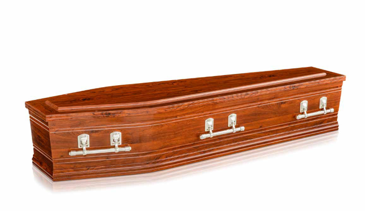 Alva Maple coffin