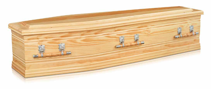Belgian Blonde coffin