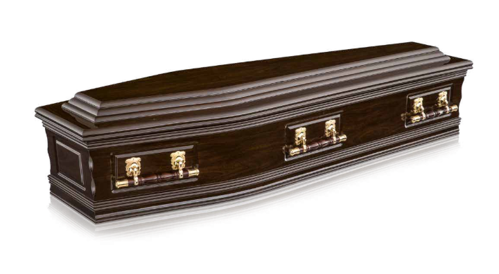 Brandon Walnut coffin