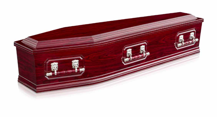 Flinders Rose coffin