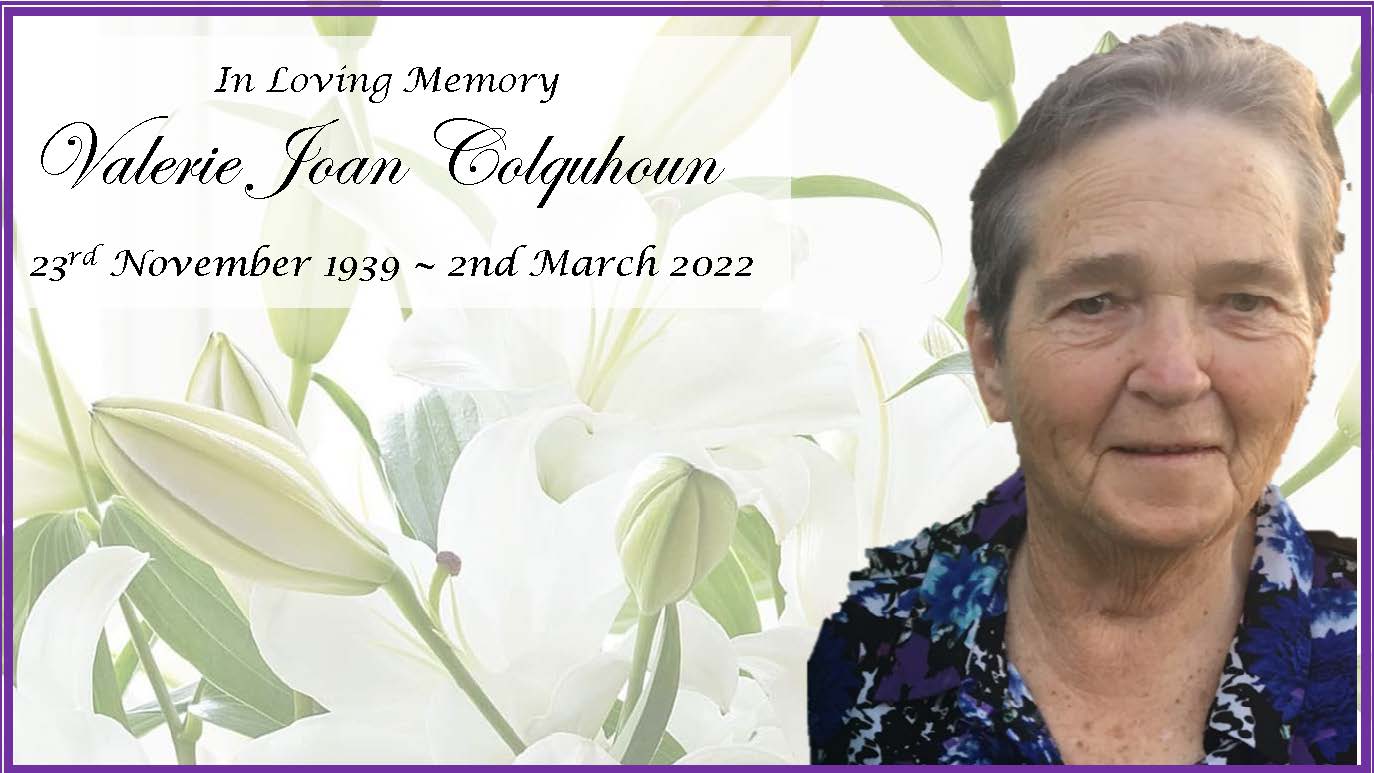 COLQUHOUN, Valerie Joan